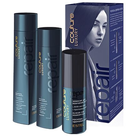 LUXURY Repair Kit ESTEL HAUTE COUTURE 600 ml LUXURY Repair Kit ESTEL HAUTE COUTURE 600 ml